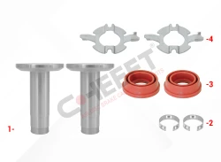 TSB3709/4309 9 TON AXLE (Without Pin) TYPE