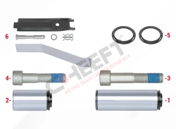 TSB3709/4309 9 TON AXLE (Without Pin) TYPE