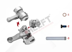 TSB3709/4309 9 TON AXLE (Without Pin) TYPE