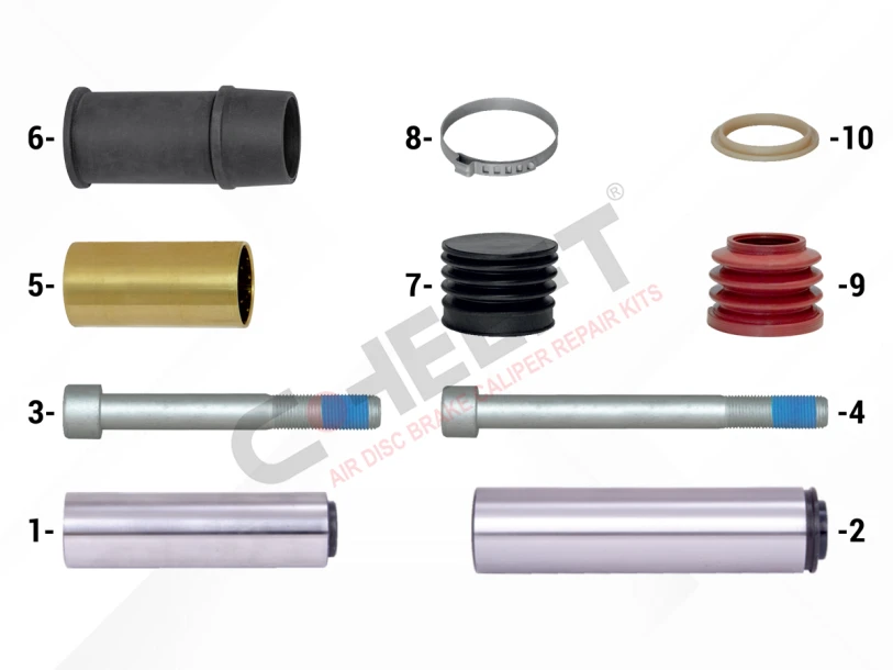 Caliper Guides & Seals Repair Kit