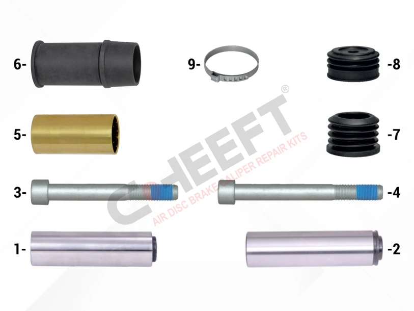 Caliper Guides & Seals Repair Kit