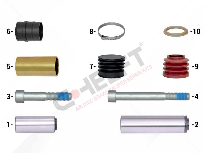 Caliper Guides & Seals Repair Kit