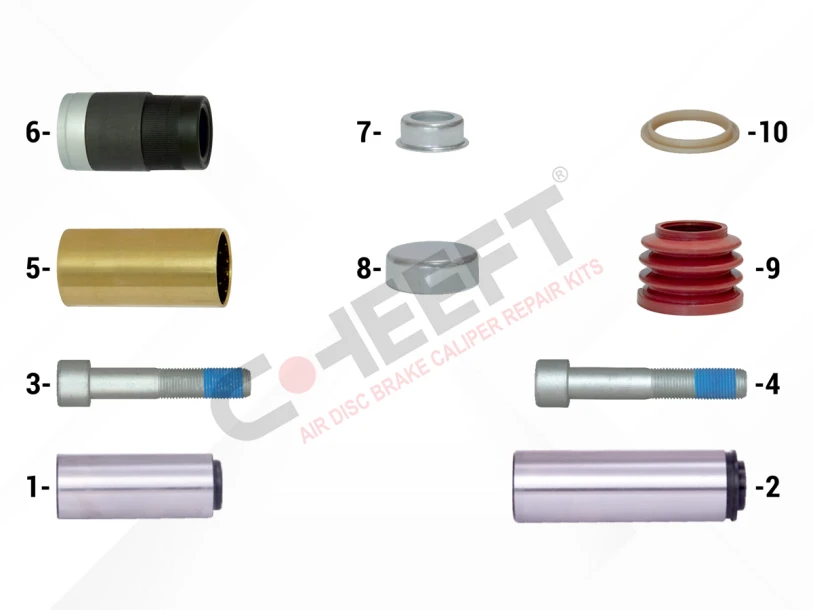 Caliper Guides & Seals Repair Kit