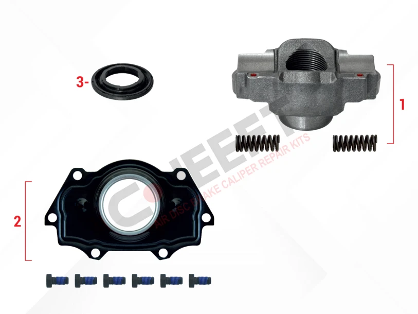 Caliper Bridge Assembly Repair Kit