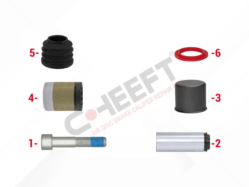 Caliper Guides & Seals Repair Kit
