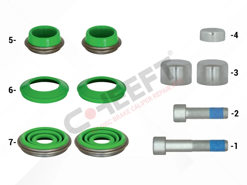 Caliper Seals & Bolts Repair Kit