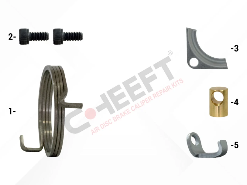 Spring & Retainers Repair Kit (Left)