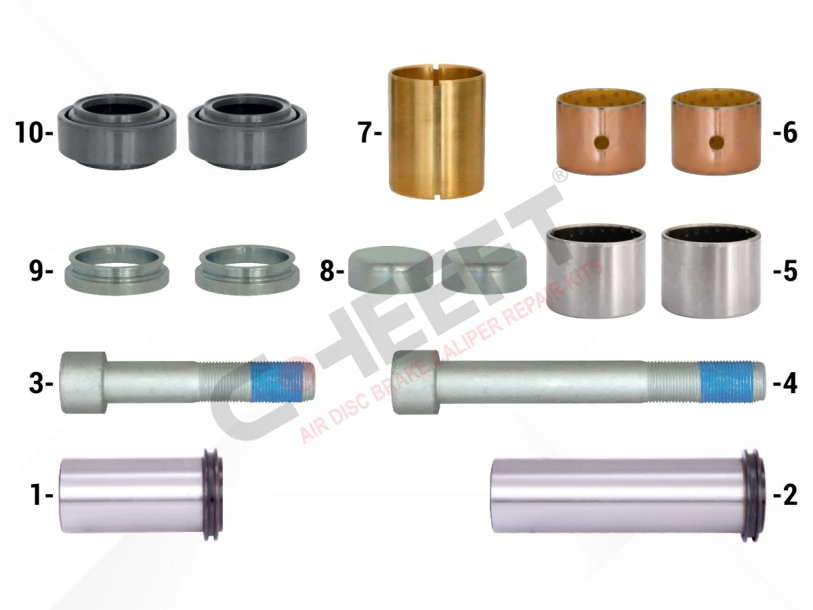 Caliper Guides & Seals Repair Kit