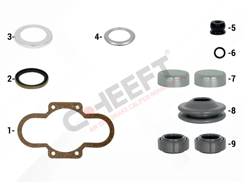 Caliper Overhaul Seal Kit