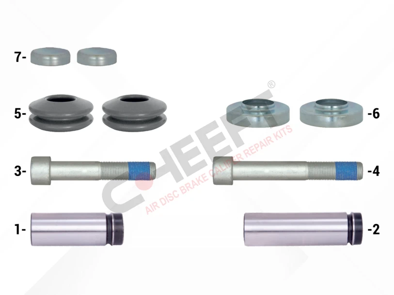 Caliper Guides & Seals Repair Kit