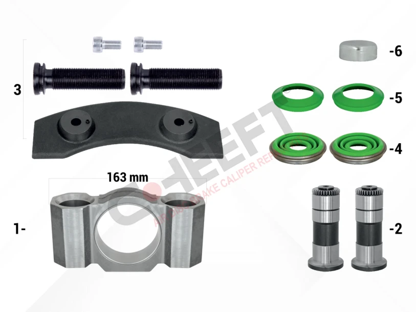 Caliper Assembly Kit (Left)