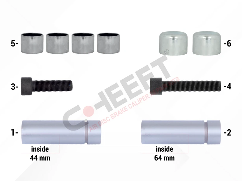 Caliper Guides Repair Kit