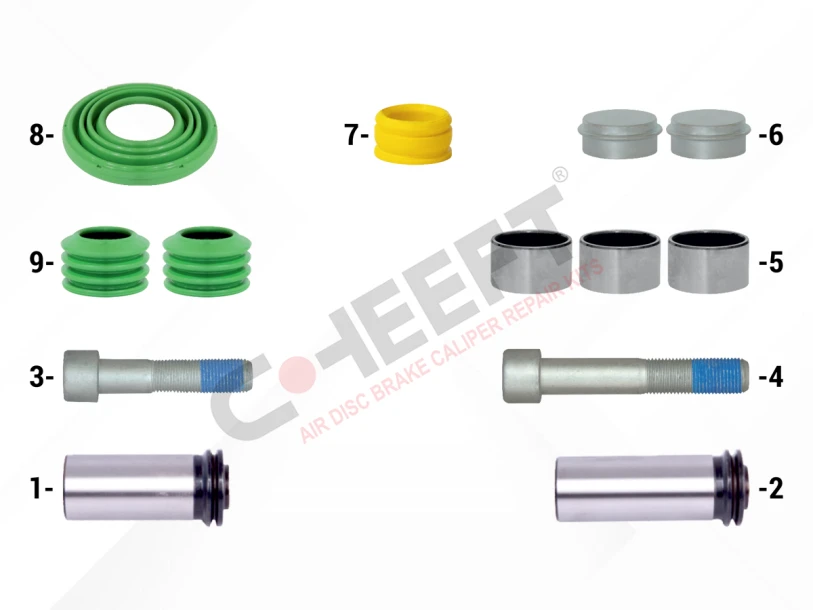 Caliper Guides & Seals Repair Kit (12.153 Man)