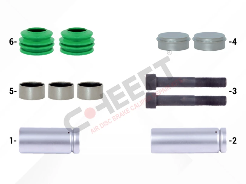 Caliper Guides & Seals Repair Kit