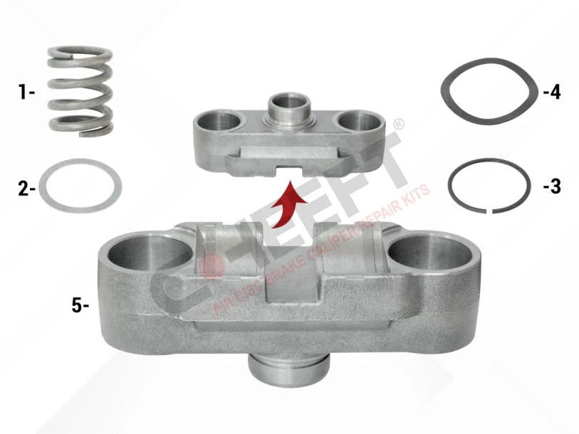 Caliper Bridge Assembly Repair Kit