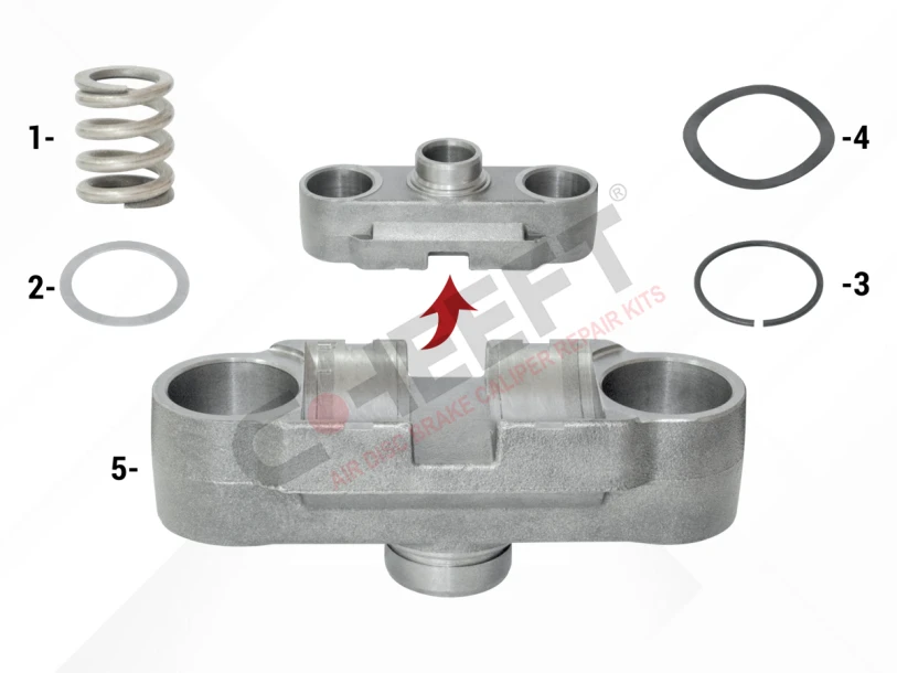 Caliper Bridge Assembly Repair Kit