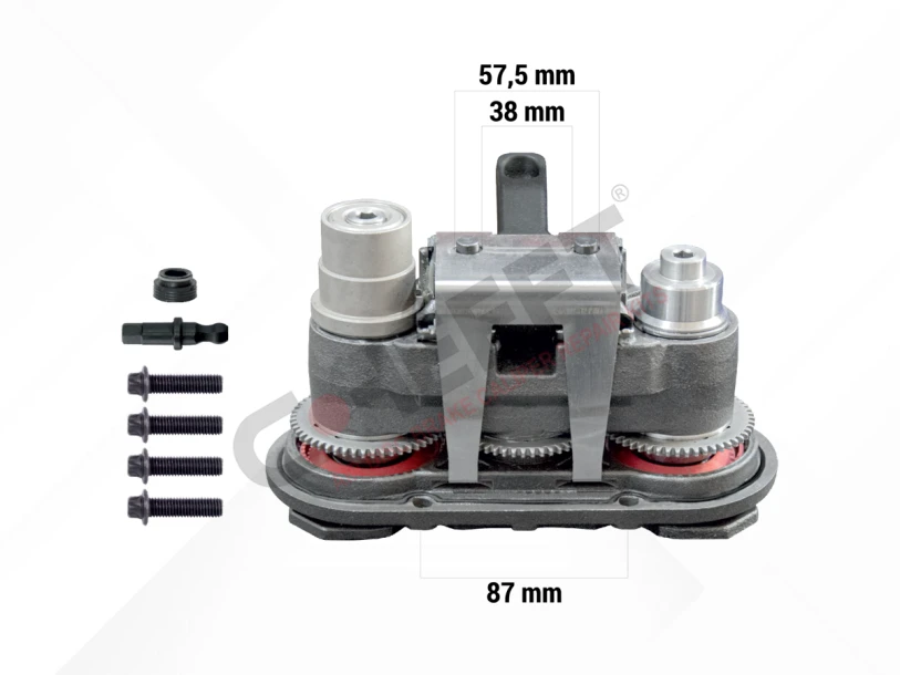 Caliper Mechanism, Piston & Cover Set