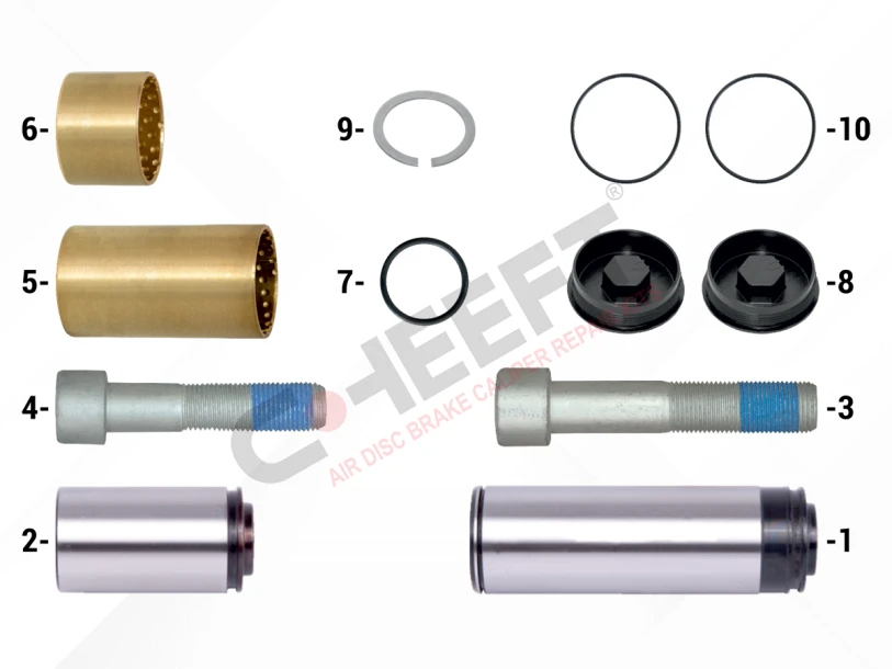 Caliper Guides & Seals Repair Kit