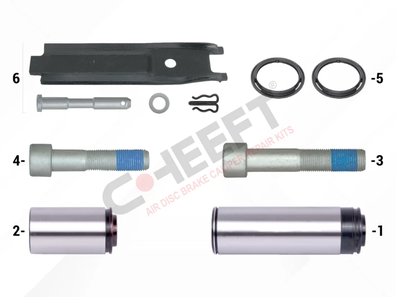 Caliper Guides & Pad Retainer Repair Kit