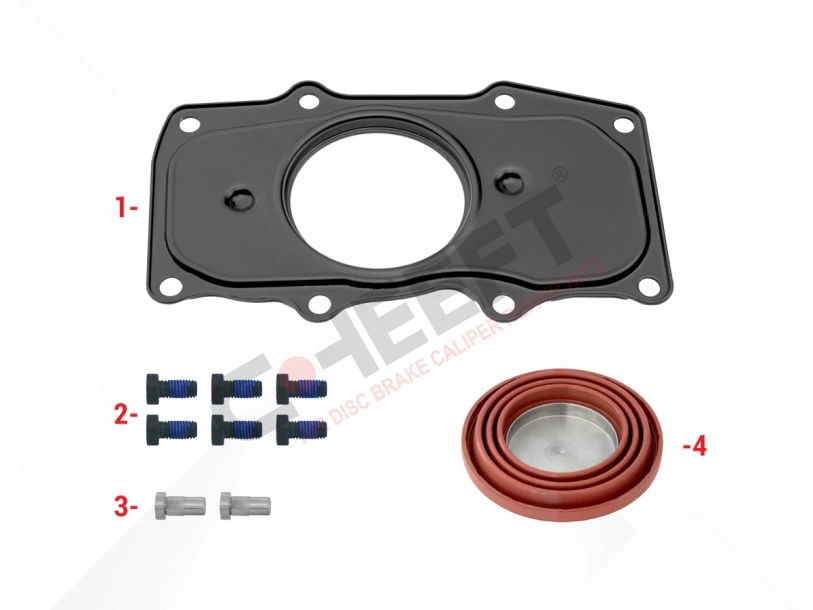 Caliper Cover Repair Kit (Left)