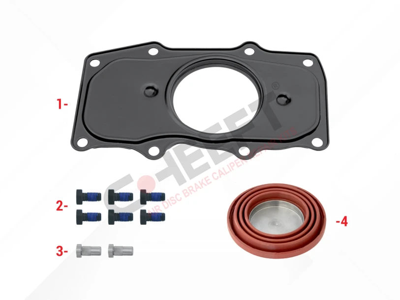 Caliper Cover Repair Kit (Right)