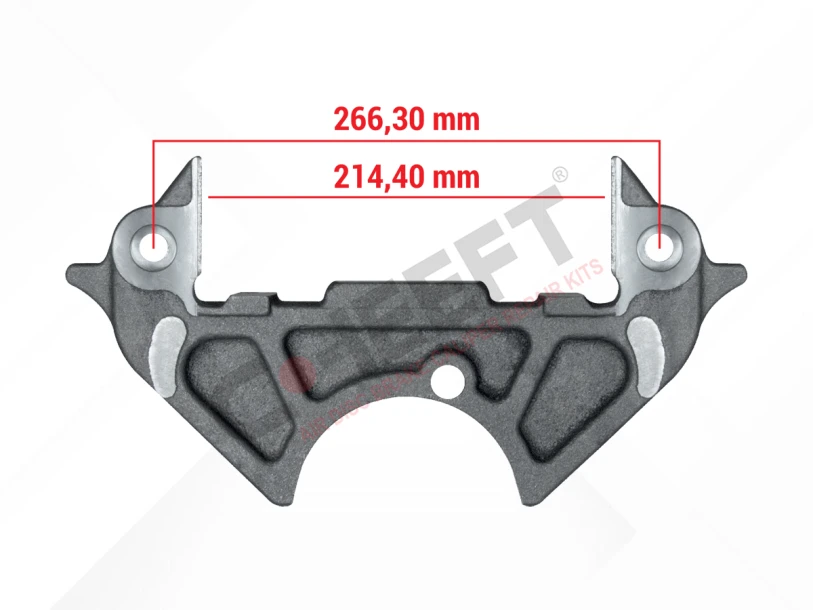 Caliper Carrier (22 / 228 brake pads)