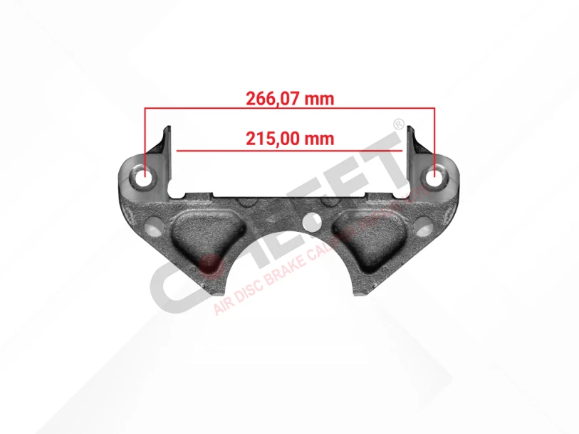 Caliper Carrier (19 / 227 brake pads)