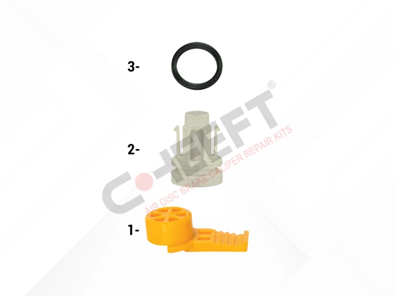 Adjuster Bolt Gaiter & Plastic Cap Kit