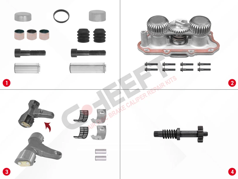 Caliper Complete Mechanism Repair Kit ( LEFT )