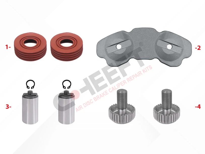 Caliper Tappet Plate & Bolt Repair Kit