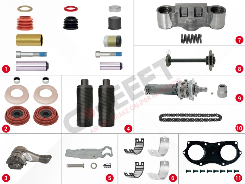 Caliper Complete Repair Set ( Scania )