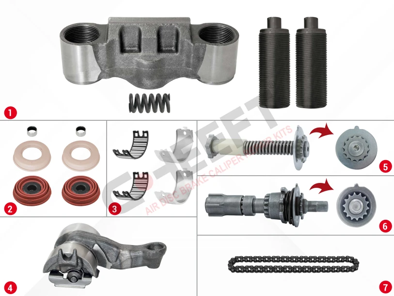 Caliper Complete Mechanism Repair Kit ( SN7 )