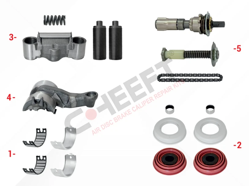 Caliper Guides & Seals Repair Kit