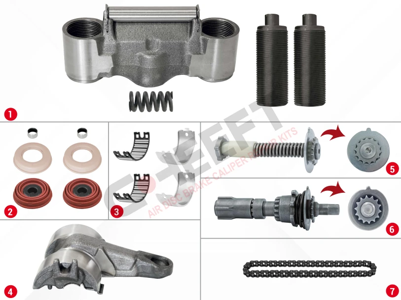 Caliper Complete Mechanism Repair Kit ( SN6 )