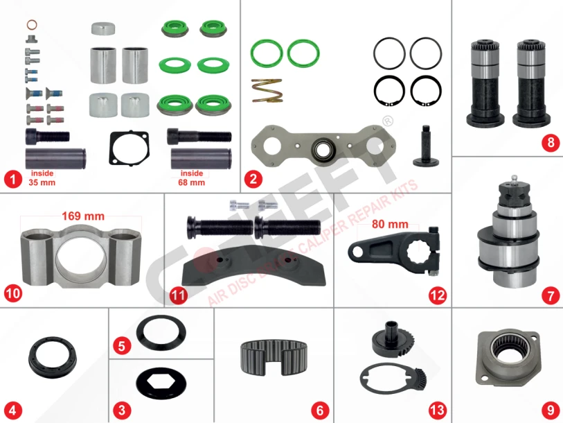 DX 225 Repair Set (Right)