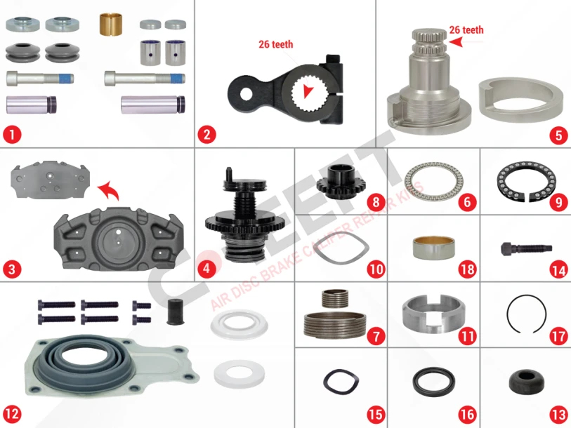 D3 Repair Set (Short - Left)