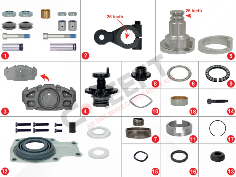 D3 Repair Set (Short - Right)