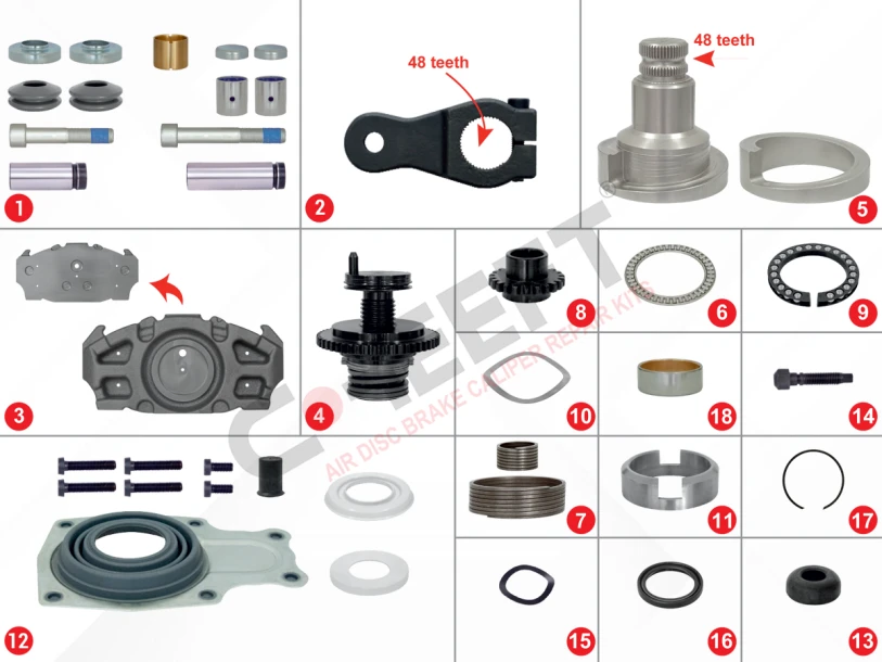 D3 Repair Set (Short - Left)