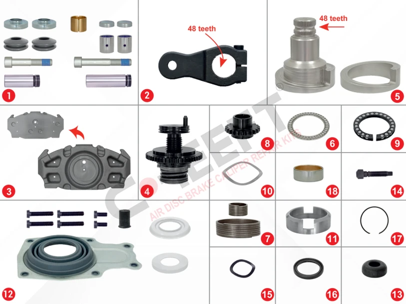 D3 Repair Set (Short - Right)