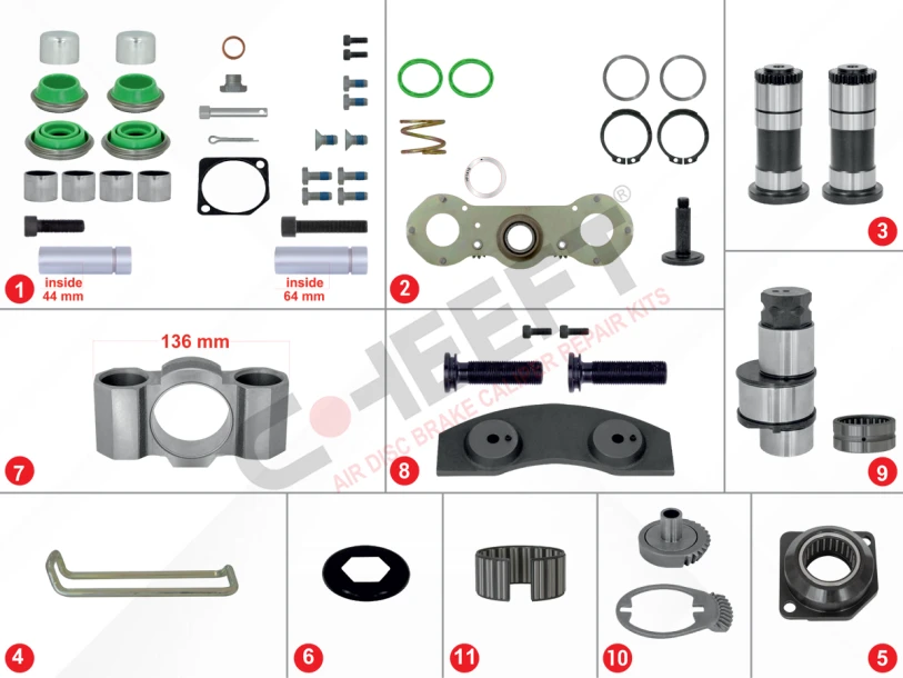 DX 175 Repair Set (Left)