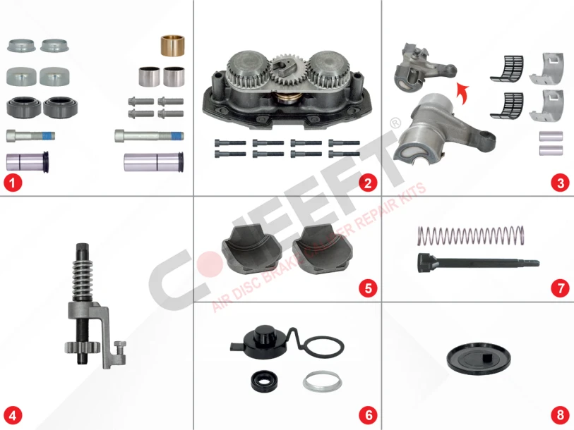 Volvo / ROR Axle Set (Left/Right - New Model)