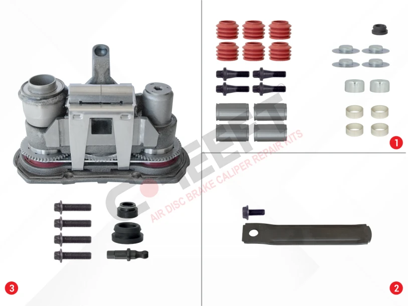 SERIN-SERTEL Trailer Axle Repair Set