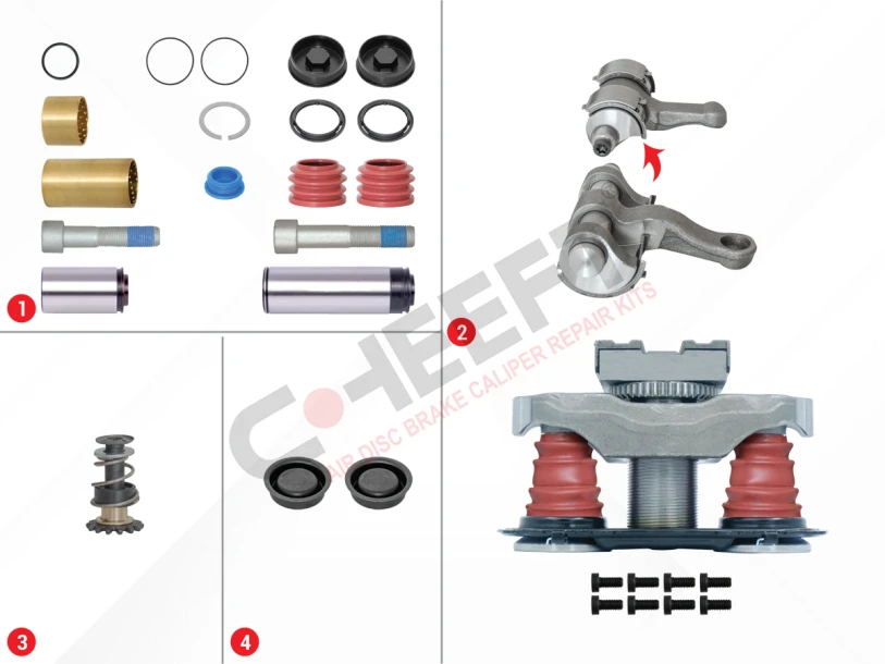 Caliper Repair Set (without Pin)