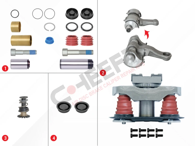 Caliper Repair Set (with Pin)