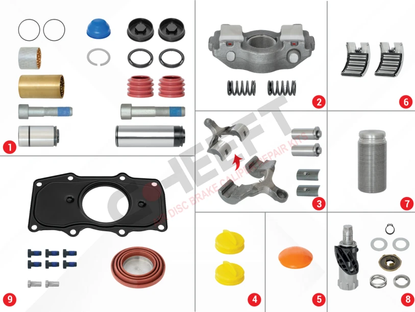 Caliper Repair Set (Right)