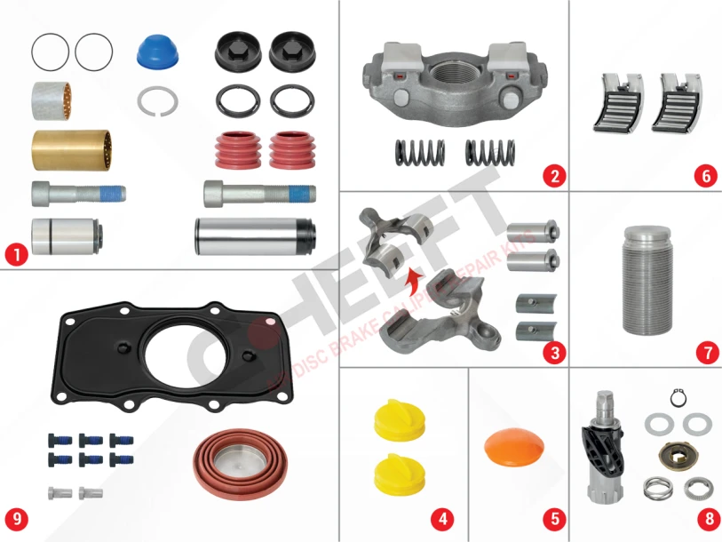 Caliper Repair Set (Right)