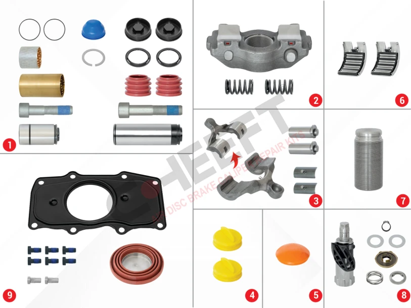 Caliper Repair Set (Left)