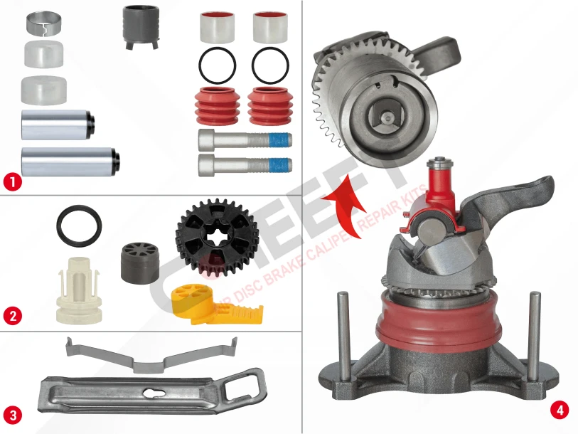 Complete Caliper Repair Set 