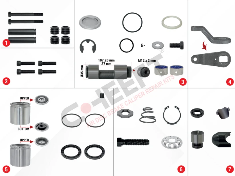 Caliper Repair Set