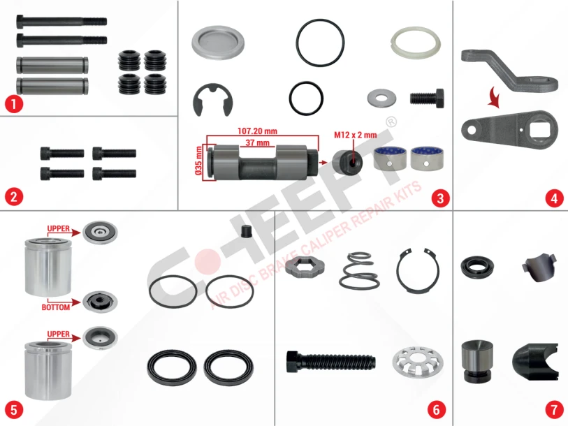 Caliper Repair Set